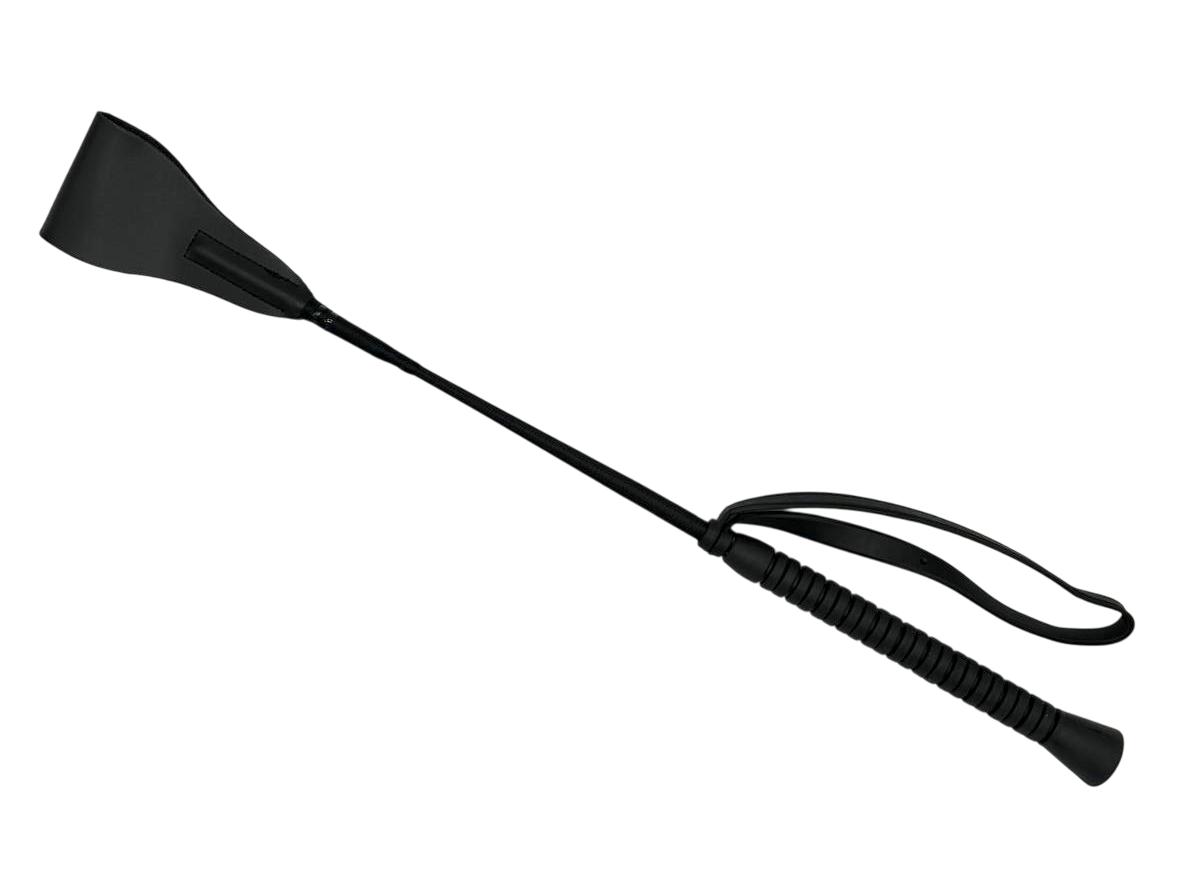 Fetish Gerte mit Lederklatsche Fetish Gerte mit Lederklatsche