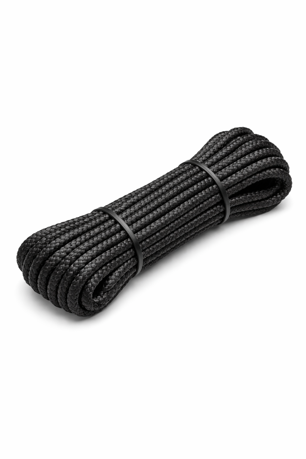 geflochtenes Polypropylen-Seil, 6 mm, schwarz