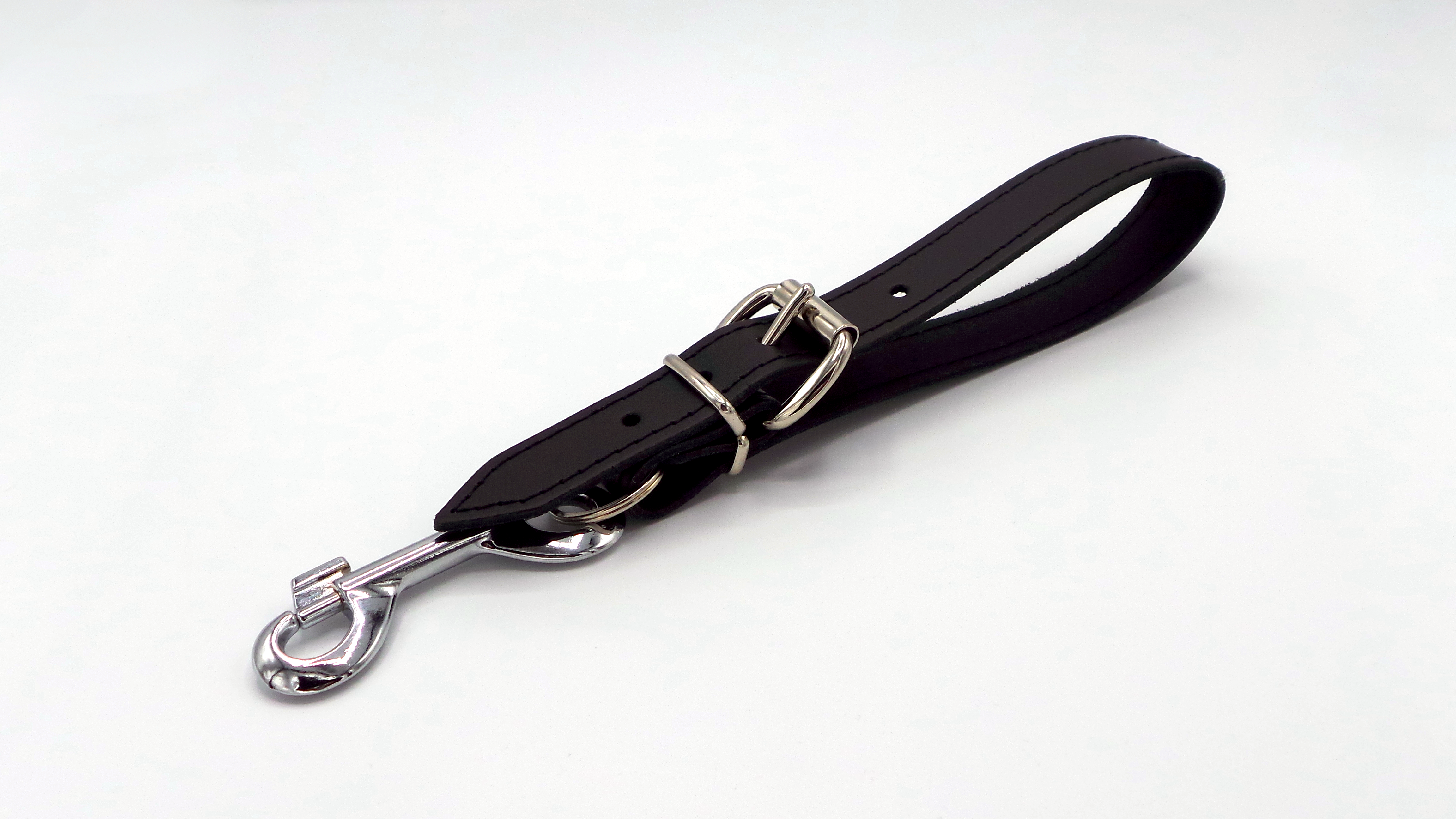 Führungsschlaufe mit Ring und Karabinerhaken