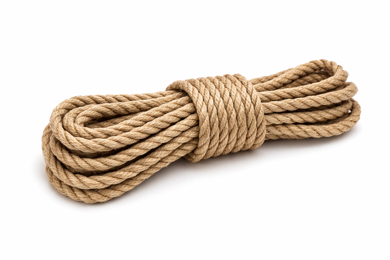 gedrehtes Polypropylenseil hanffarben 8 mm