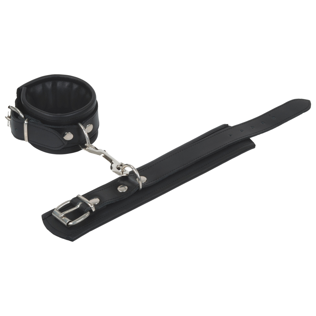 gepolsterte Fußfesseln mit Karabinerhaken